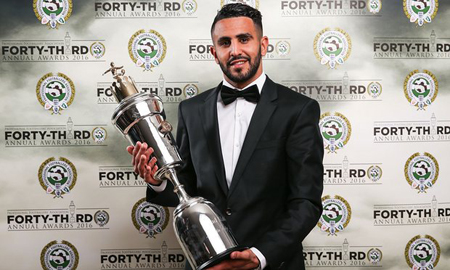 Những nỗ lực trong suốt mùa giải của Mahrez đã được đền đáp xứng đáng với danh hiệu 